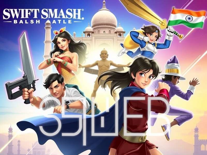 Swift Smash Battle Multiplayer Gameplay - 5v5 Guardian Siege Mode